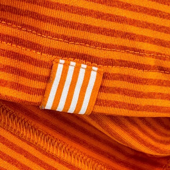Whataburger Orange Striped Polo Shirt Men’s XL Logo Uniform Golf Fanwear Texas - Picture 4 of 8